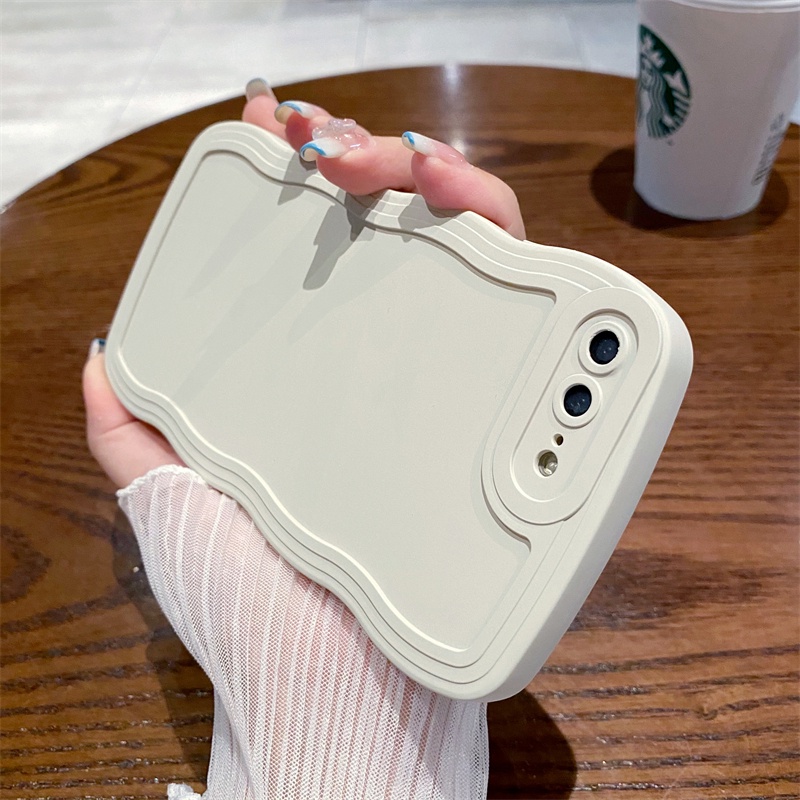 Ốp Điện Thoại Silicon Mềm Chống Sốc Họa Tiết Sóng Biển Lớn Cho iPhone 7 8 6 6s Plus se 2020 2022 X XR Xs Max 11 Pro Max