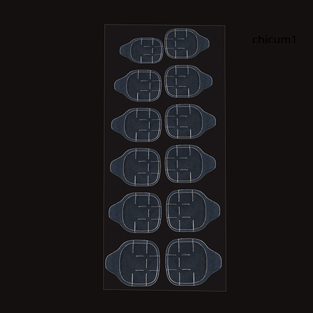 [Hàng mới về] Bộ 120 keo dán móng giả hai mặt trong suốt để trang trí móng nghệ thuật