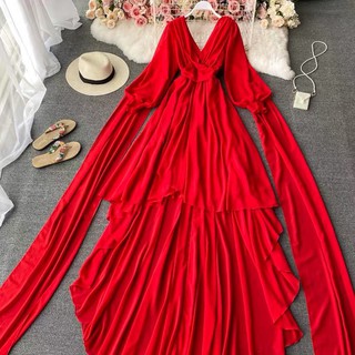 Đầm maxi boho,váy du lịch chụp ảnh(Hàng Quảng Châu đẹp)