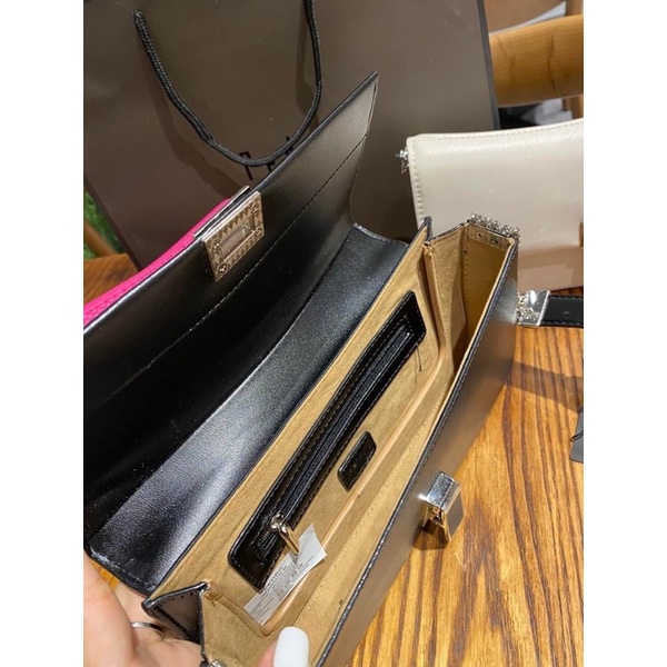 TNS - Túi cặp nách dáng thuyền hottrend Pedrio shoulder bag-chất da cao cấp-tone đen classic