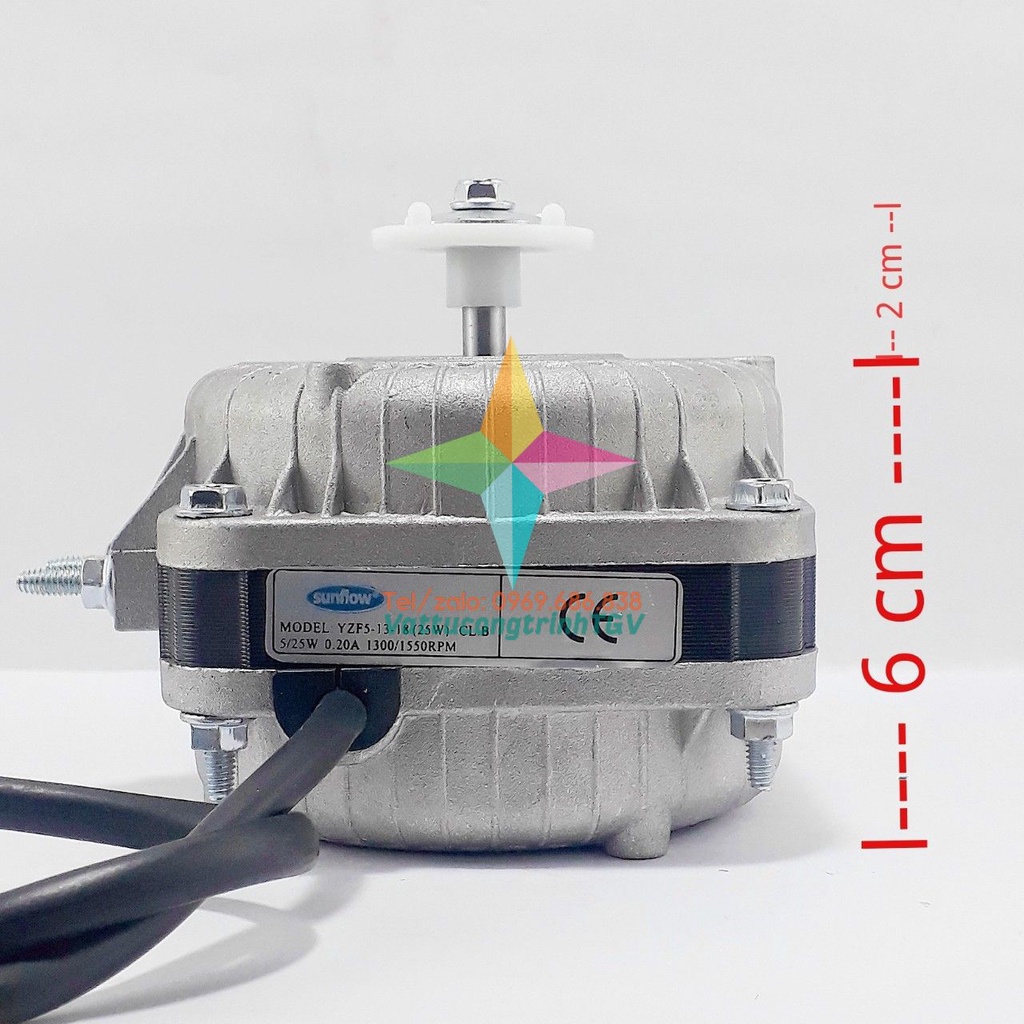 Motor quạt tủ mát YZF5-13-18 AC220V-25W