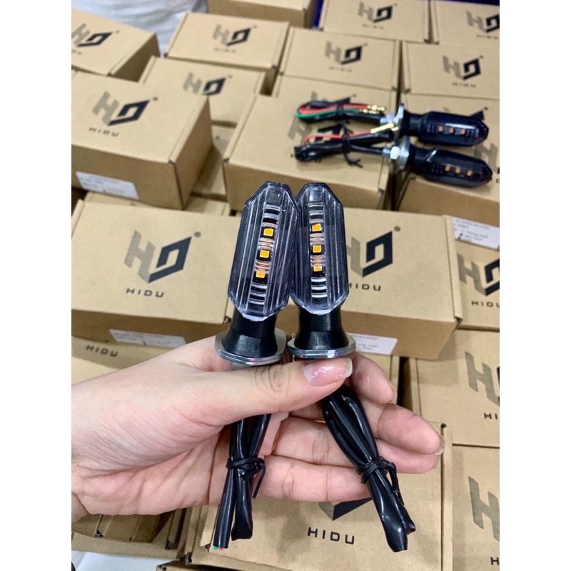 Đèn Xi Nhan K4 HiDu Gắn Nhiều Dòng Xe Máy Cực Đẹp