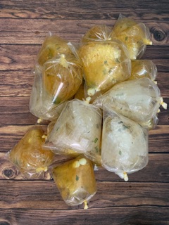 Bánh tráng trộn sate bịch lớn