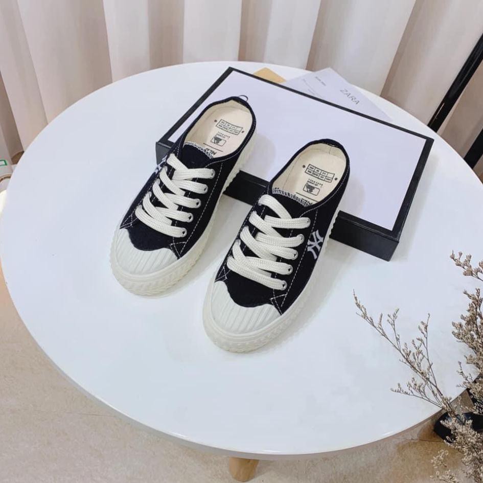 [FLASH SALE ][FULL BOX + BILL]Sục 𝐌𝐋𝐁 NY đen trơn, giày đạp gót hottrend 2021 | BigBuy360 - bigbuy360.vn