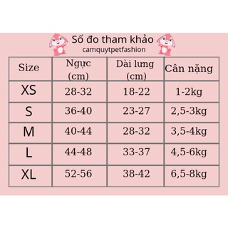 váy demin thêu hoa cho thú cưng