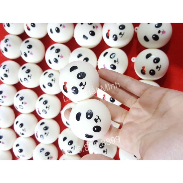 Squishy lam da trắng 5cm