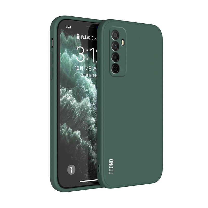 Ốp Điện Thoại TPU Màu Kẹo Cho Tecno Spark 7 Pro 7P 5 6 Air 6 GO Pouvoir 4 / Pouvoir 4 Pro LC7 LC8 Spark GO 2023 POP 7 Pro