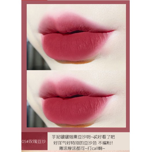 Set 3 cây son kem lỳ Herorange FLUFLY LIP GLAZE KST08-KIMBEAUTY | BigBuy360 - bigbuy360.vn