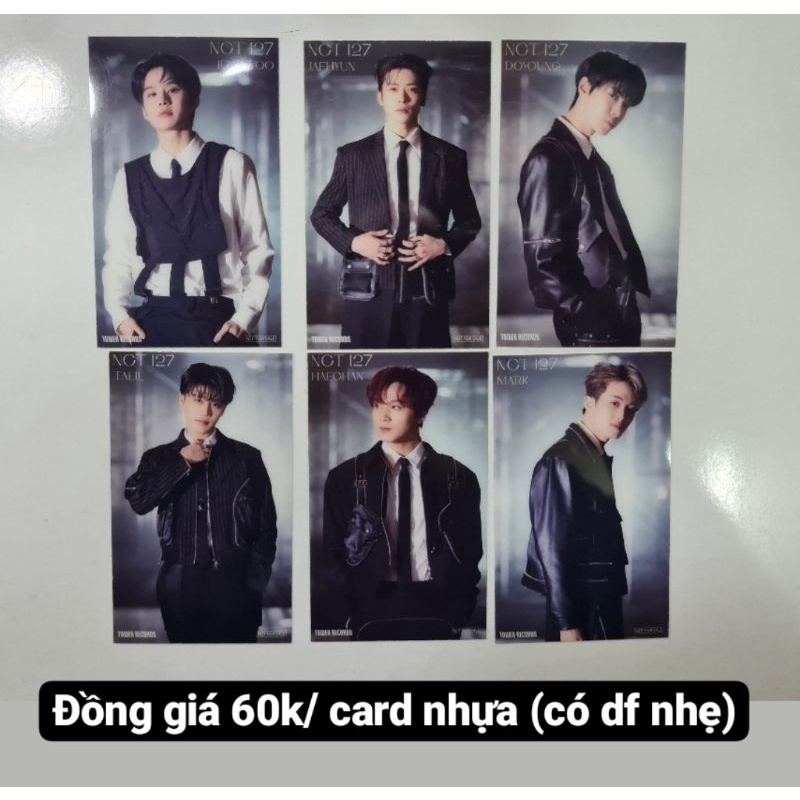 Lẻ ảnh thẻ, card các thành viên NCT Dream và NCT 127