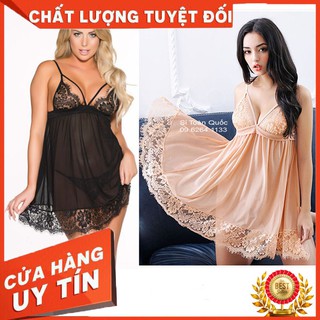 Đầm Ngủ Mỏng Manh Đầm Ngủ Xuyên Thấu Gợi Cảm Full (SEXXY MC) Dễ Thương BigSize