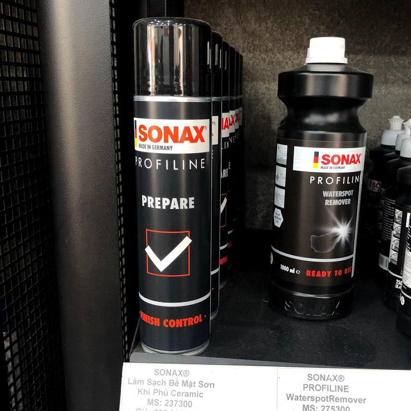 CHAI XỊT VỆ SINH VÀ CHUẨN BỊ BỀ MẶT ĐỂ PHỦ WAX NANO SONAX PAINT PREPARE 400ML