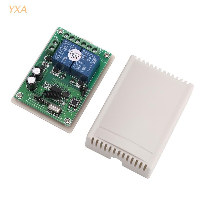 Mô đun điều khiển từ xa không dây cho Yxa 12V 2 kênh RF 433MHz