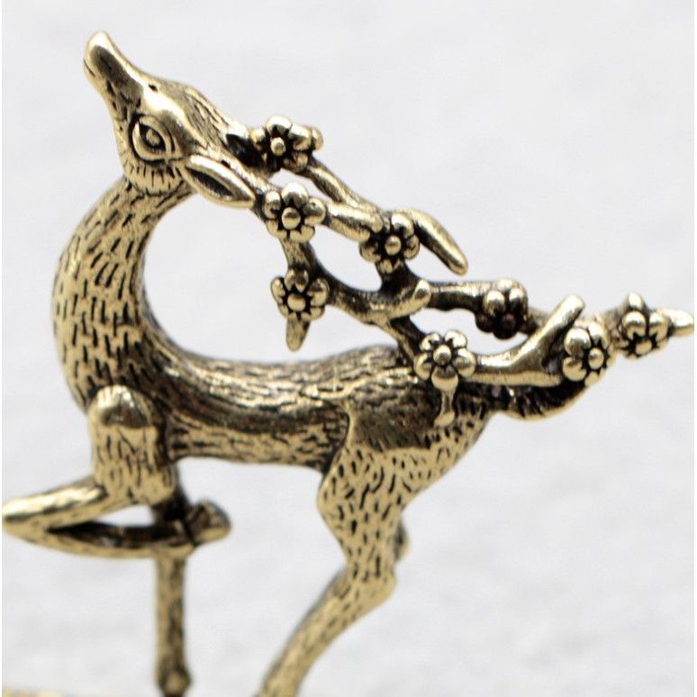 Tượng đồng phong thủy 🎁FREESHIP🎁  Linh vật bằng đồng -Tượng đồng 12 con giáp trang trí tiểu cảnh, để bàn
