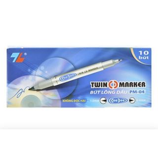 Bút Lông Dầu 2 Đầu Nhỏ PM04