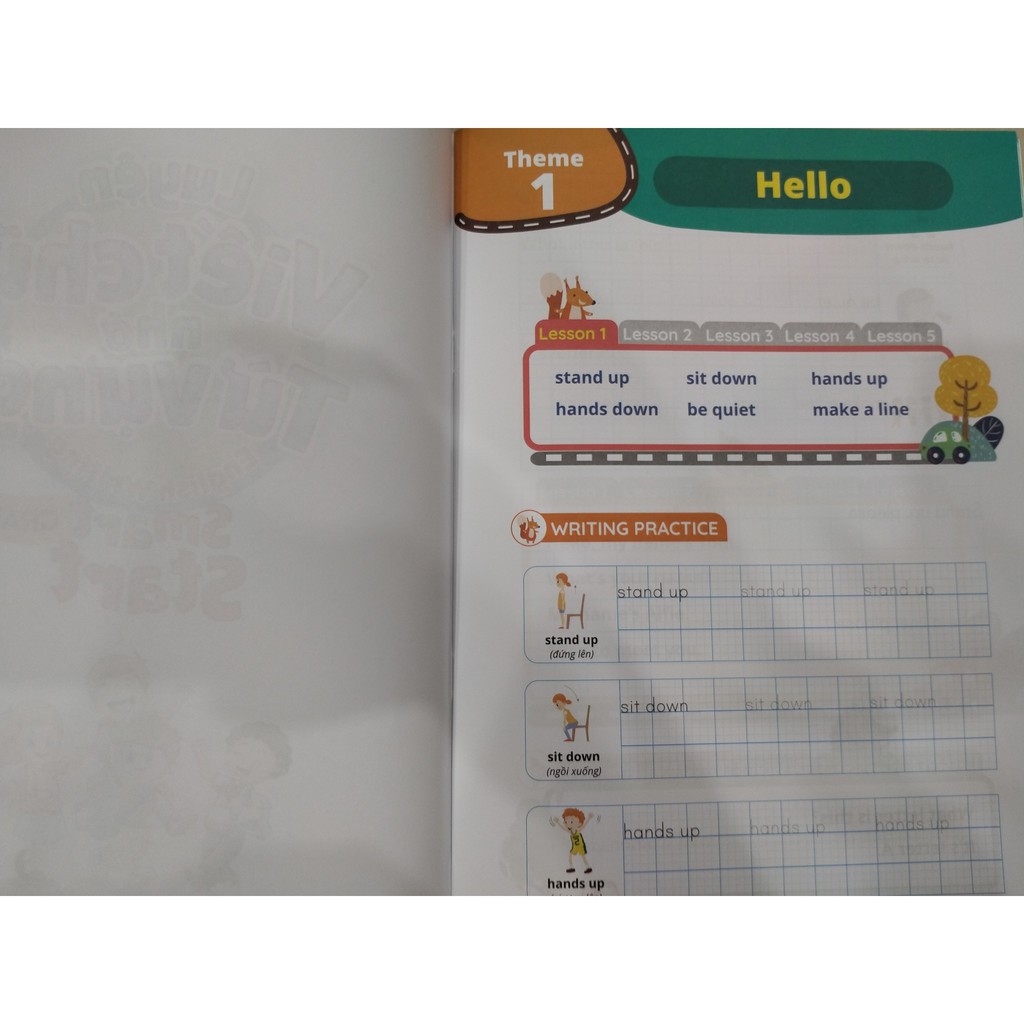 Sách - Luyện viết nhớ chữ nhớ từ vựng ( english writing smart start ) grade 3 tập 1
