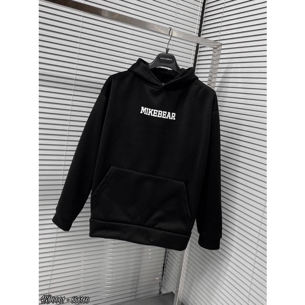 Áo hoodie mikenbear gấu,áo hoodie mikenco xanh 2022