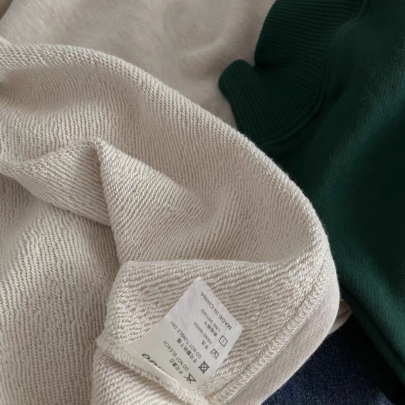 Áo Thun Dài Tay Nỉ Da Cá