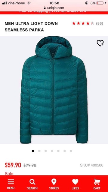 Áo lông vũ uniqlo