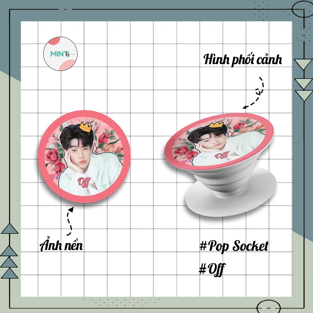 [Handmade] OffGun Popshocket - Giá đỡ điện thoại