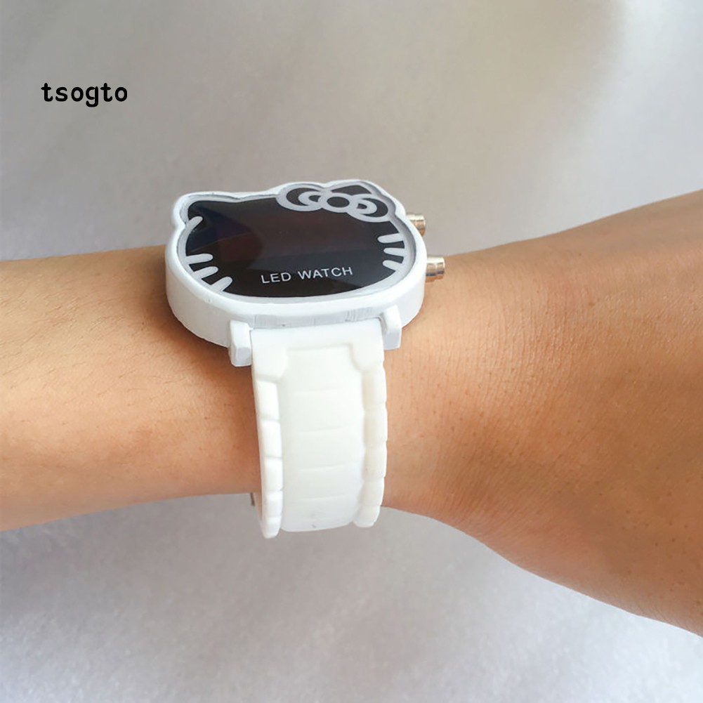 Đồng Hồ Điện Tử Có Đèn Led Dạ Quang Cho Bé Gái | BigBuy360 - bigbuy360.vn