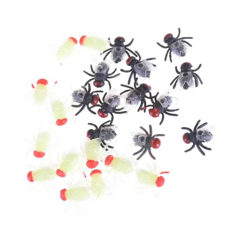 Set 12 Mô Hình Côn Trùng Bằng Nhựa Phát Quang Độc Đáo