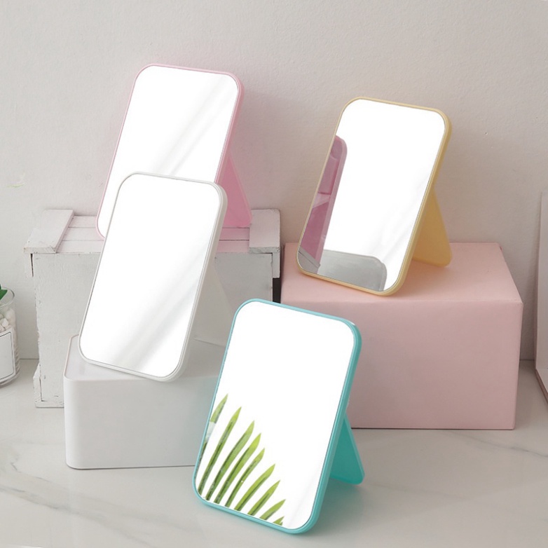 Gương soi để bàn gấp gọn mini