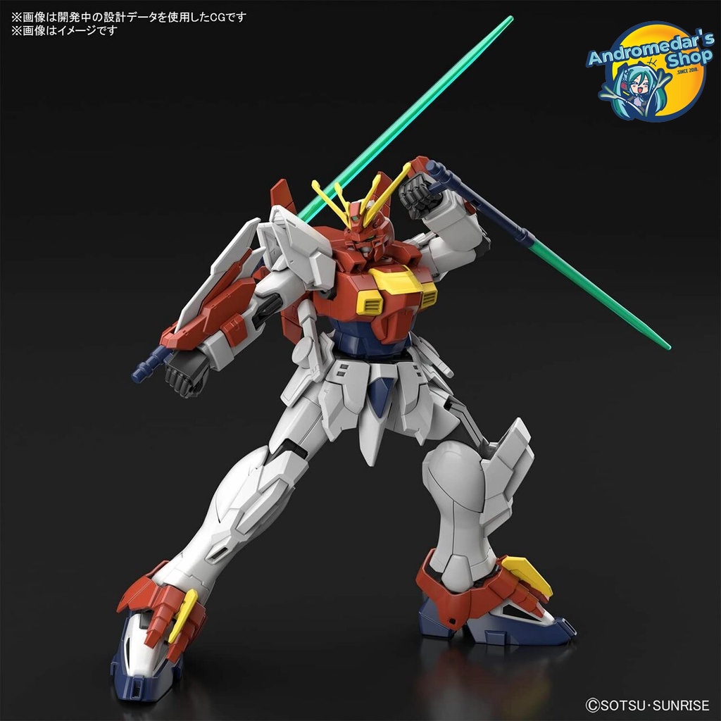 [Bandai] Mô hình lắp ráp Gundam Breaker Battlogue HG 1/144 Blazing Gundam Plastic Model