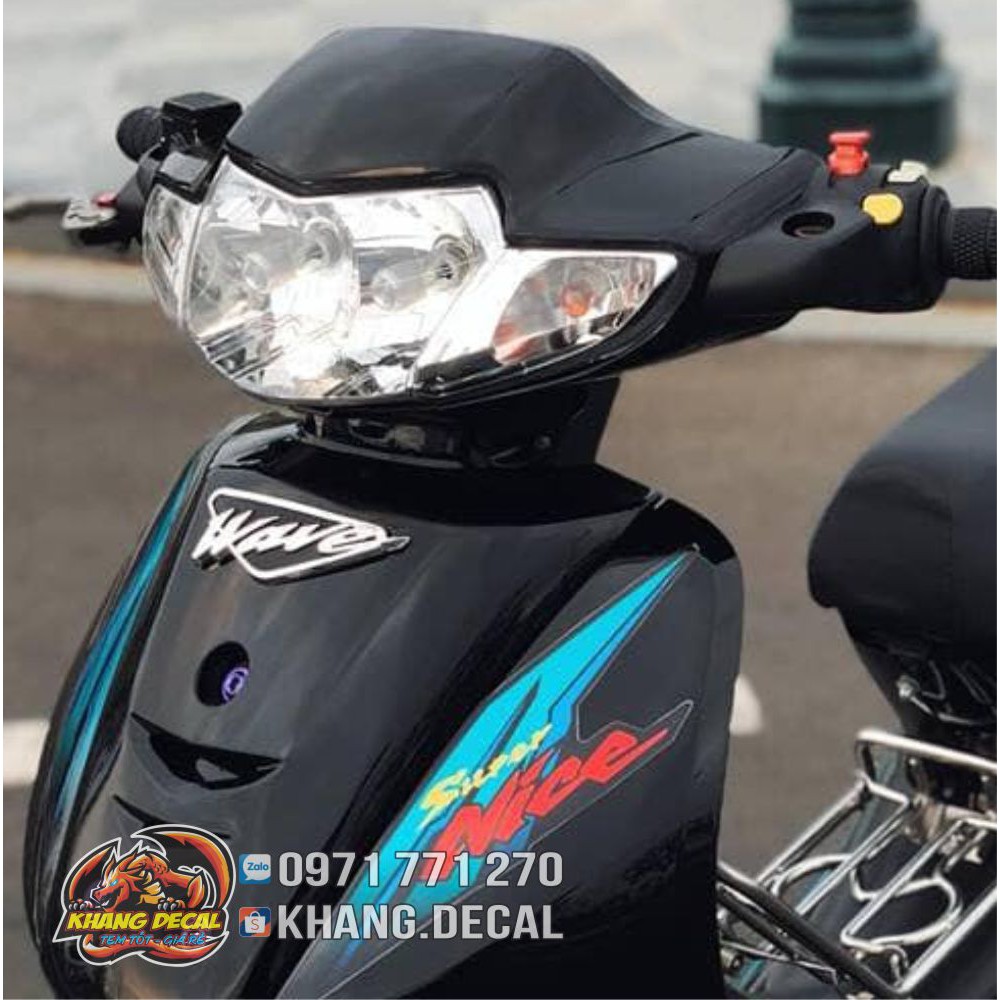 Tem rời Wave nhỏ super nice đen