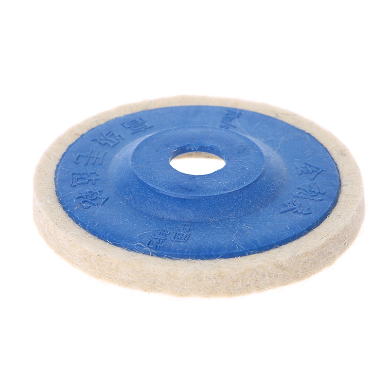 Bộ 5 Đĩa Nỉ Tròn Đánh Bóng Xe Hơi 4 &quot;