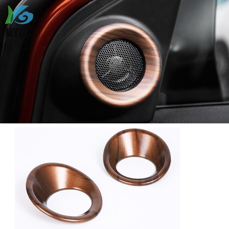 Set 2 Khung Viền Loa Âm Thanh Cho Honda Crv Cr V 2017 2018 2019 / 2 Màu 2020 2021 Accessories