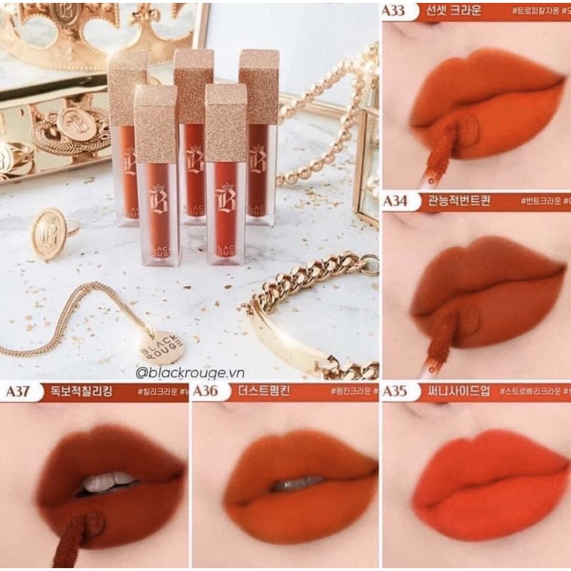 [Đã Về Sẵn] Son Blackrouge The King Version | Thế Giới Skin Care