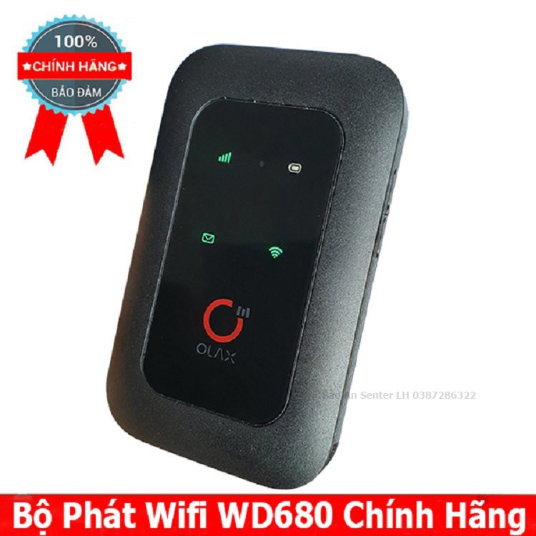 Thiết bị phát wifi 3G 4G Olax WD680 Đa mạng , đa kết nối , bản wifi cầm tay không dây mini thả ga truy cập