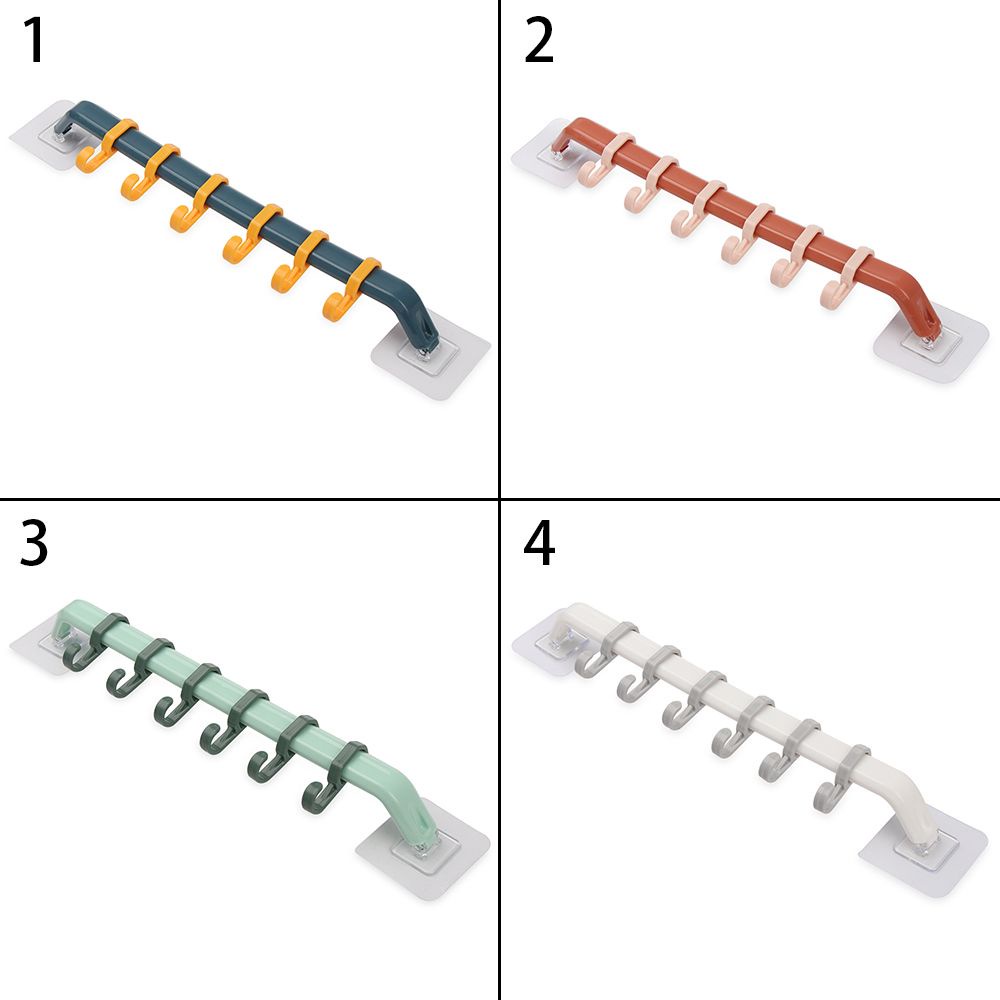 Giá Treo Đồ Dùng Một Tầng Không Cần Đục Lỗ Tiện Dụng Cho Nhà Bếp/ Nhà Tắm