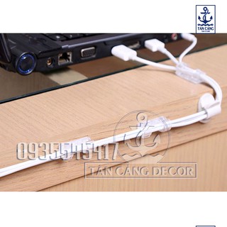 Combo 5 Cái Nẹp Dây Điện 3 M