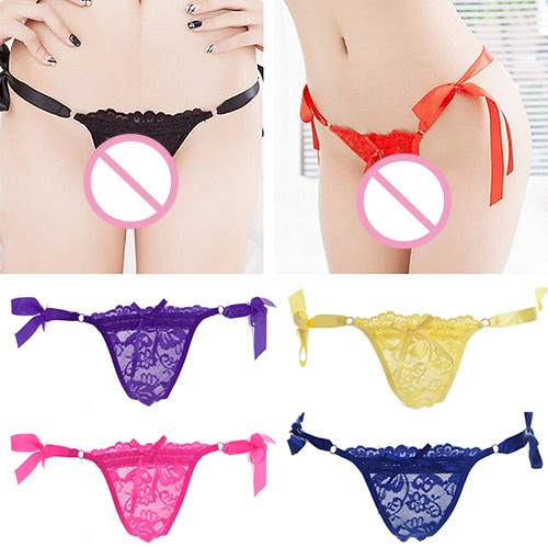Quần Lót Ren Chữ V Lọt Khe Quyến Rũ Cho Nữ