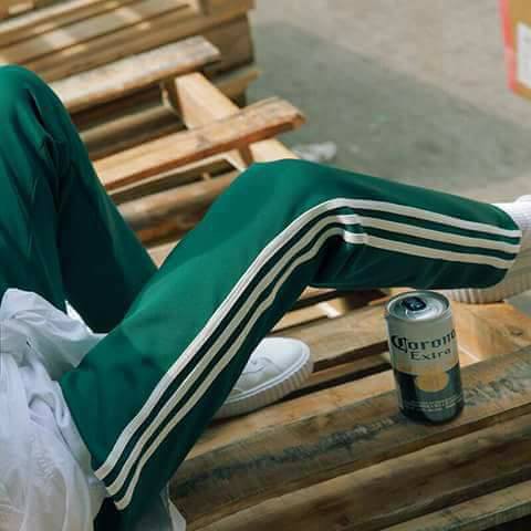 UNISEX - LINE PANTS - QUẦN 3 LINE MÀU XANH | BigBuy360 - bigbuy360.vn