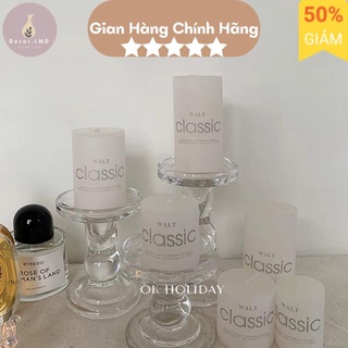 Nến classic trắng decor trang trí phòng decor trang trí phòng, Thư Giãn Cao Cấp , Giảm Stress