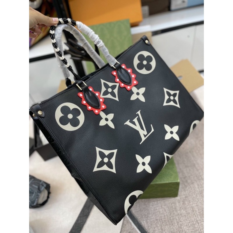 TÚI ONTHEGO DA BÒ NGUYÊN MIẾNG SIZE 42CM