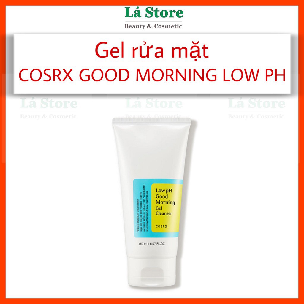 CHÍNH HÃNG - Sữa rửa mặt dạng gel Cosrx Low pH Good Morning Gel Cleanser