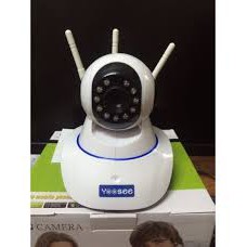 Bộ Camera Giám Sát Yoosee 3 Râu Wifi - Độ Phân Giải 720P, 1.0Mpx - 2.0Mpx 1080p Kèm Thẻ Nhớ Theo yêu cầu 32GB - 64GB