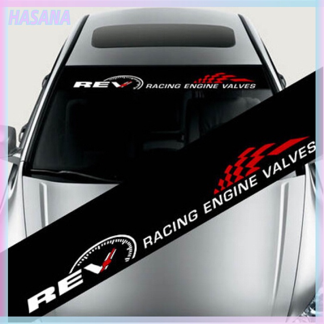 Đề Can Phản Quang Nhiều Màu Sắc Dán Kính Chắn Gió Xe Hơi