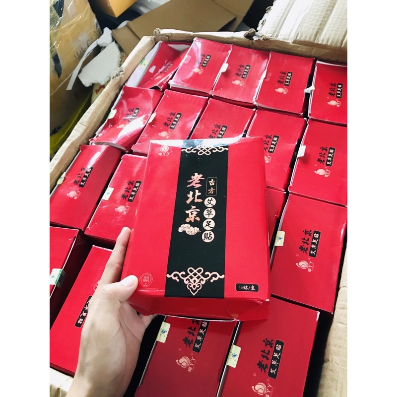 [ BÀI ĐỘC LÒNG BÀN CHÂN] 50 Miếng dán chân, bài độc, giảm đau xương khớp, thảo dược đông y | BigBuy360 - bigbuy360.vn