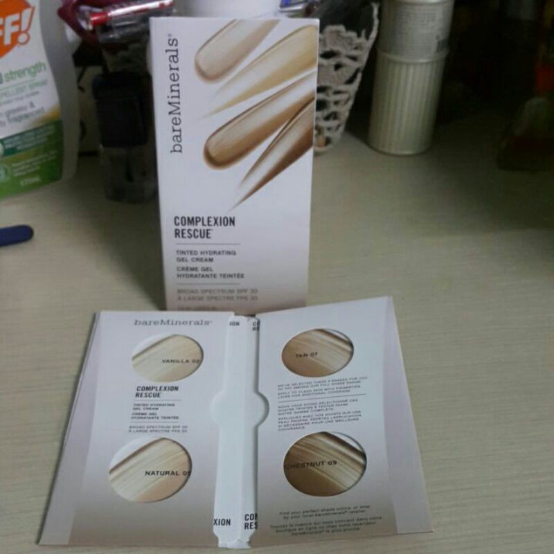 sample mẫu thử complexion rescue bareminerals