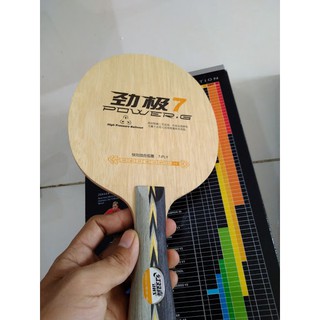 Combo vợt bóng bàn dhs pg7 + 2 mặt yinhe 9000d