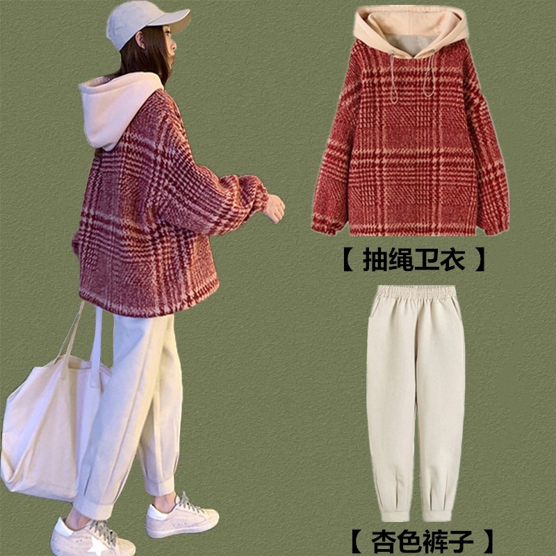(ord) set ulzzang thu đông, set áo kèm quần