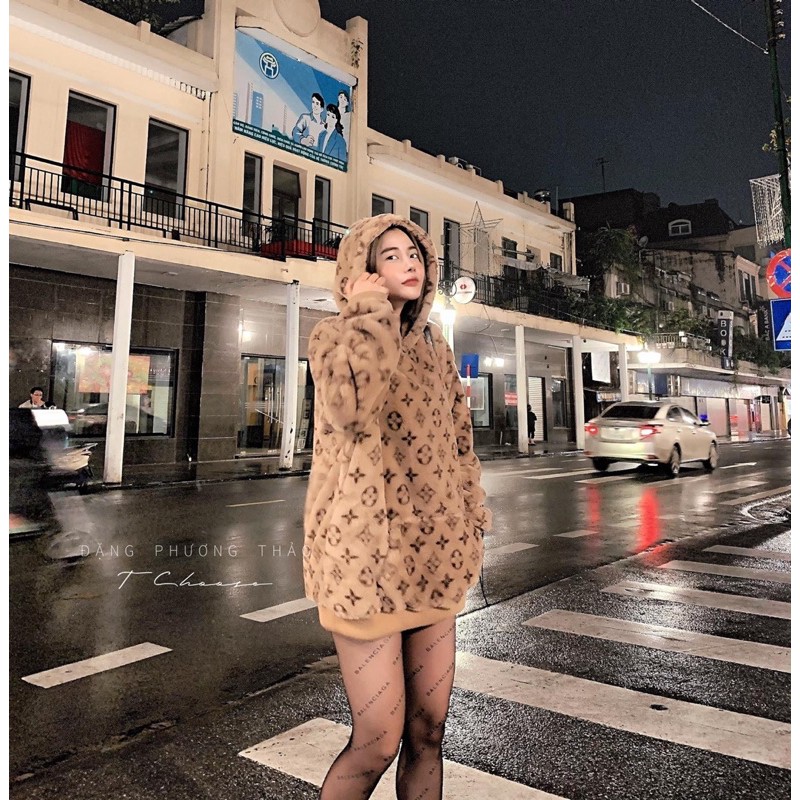 ÁO HOODIE NỈ BÔNG HOẠ TIẾT EO VI CỰC HOT