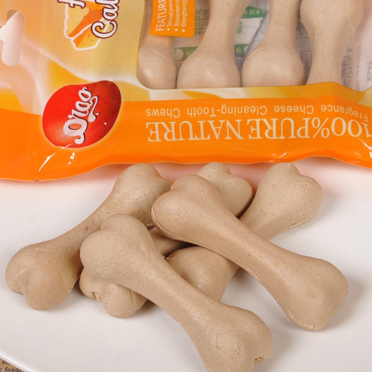 Xương gặm cho chó Orgo 90gr giúp sạch răng, thơm miệng và bổ xung canxi K ún Miu pet shop