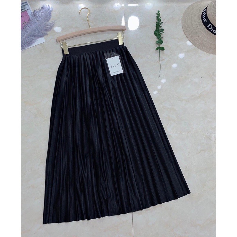 chân váy xếp ly