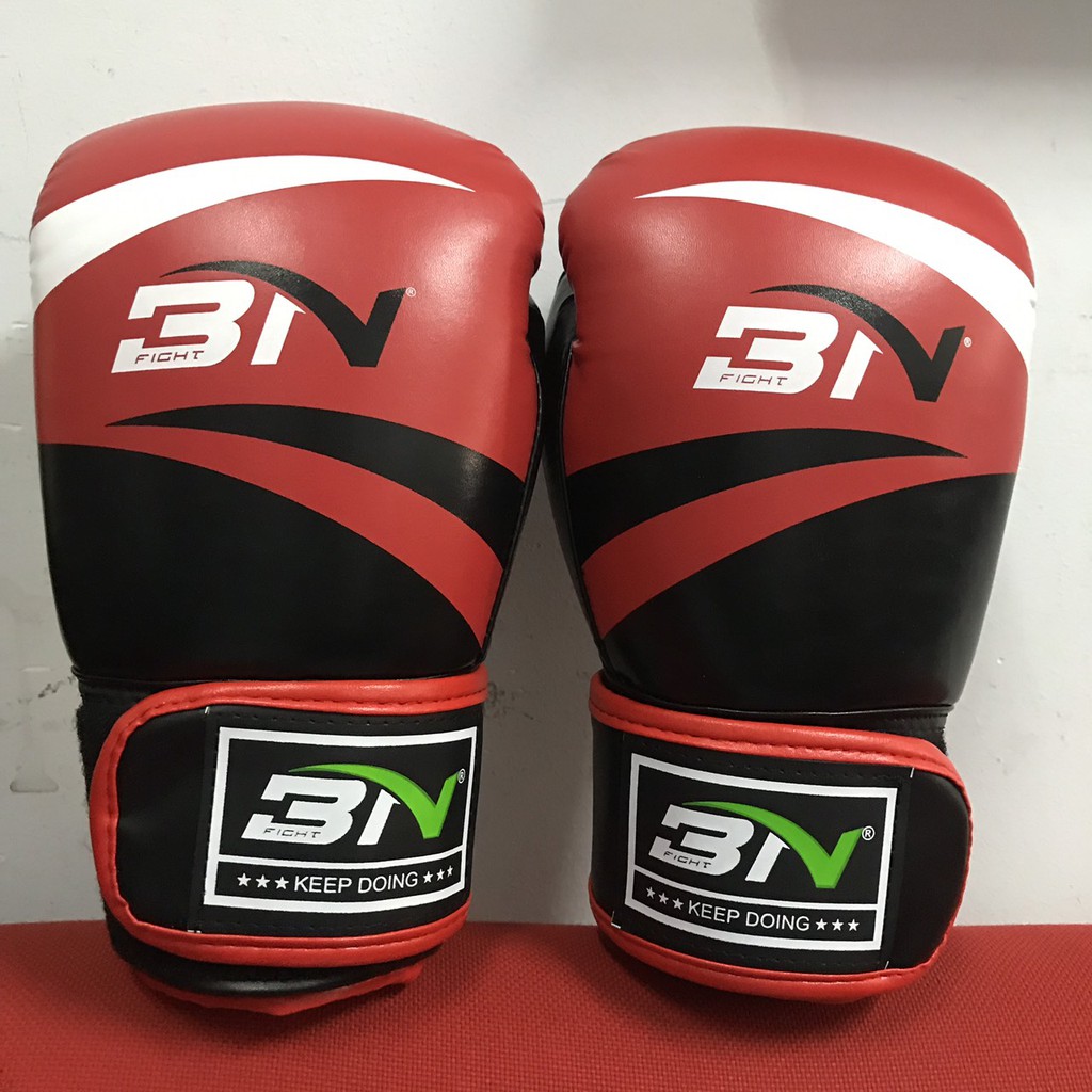 Găng Boxing BN - VN  giao hỏa tốc sài gòn mẩu cổ điển Lõi đúc định hình 3 màu 3 size có  Phân Phối Sỉ giá rẻ toàn quốc