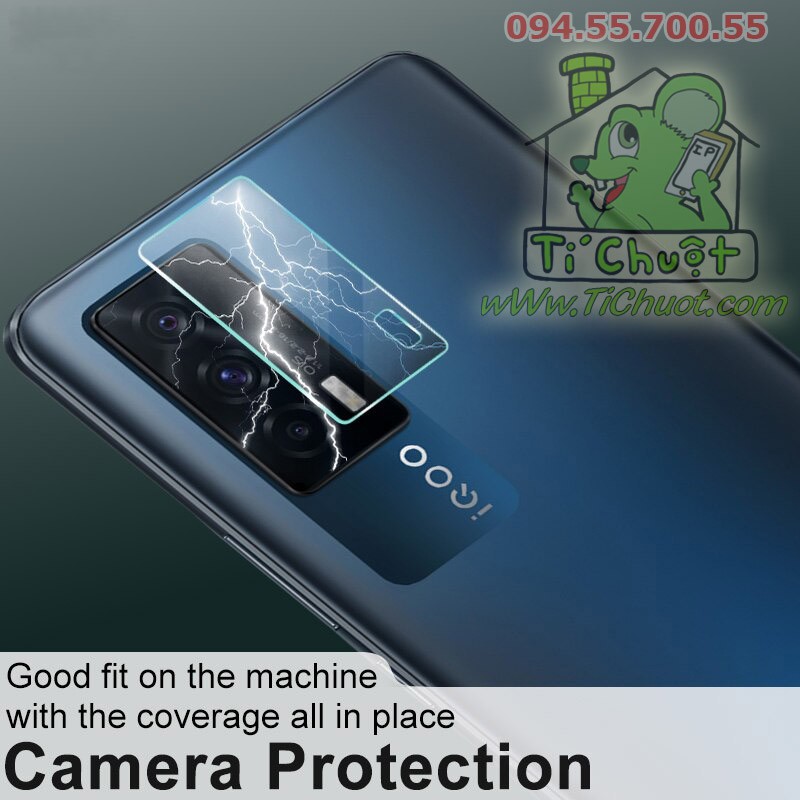 [Ảnh Thật] Kính CL chống trầy Camera VIVO iQOO Neo5 Cường Lực